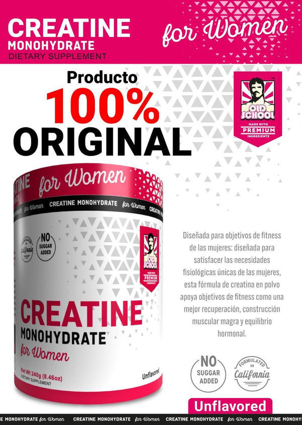 CREATINE MONOHYDRATE for Women