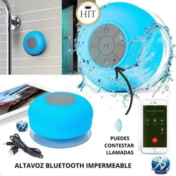 Parlante Ducha Impermeable Bluetooth Resistente Al Agua